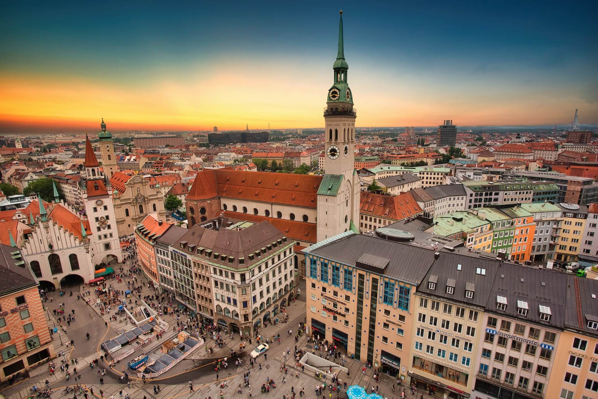 Beautifull picture of Munich